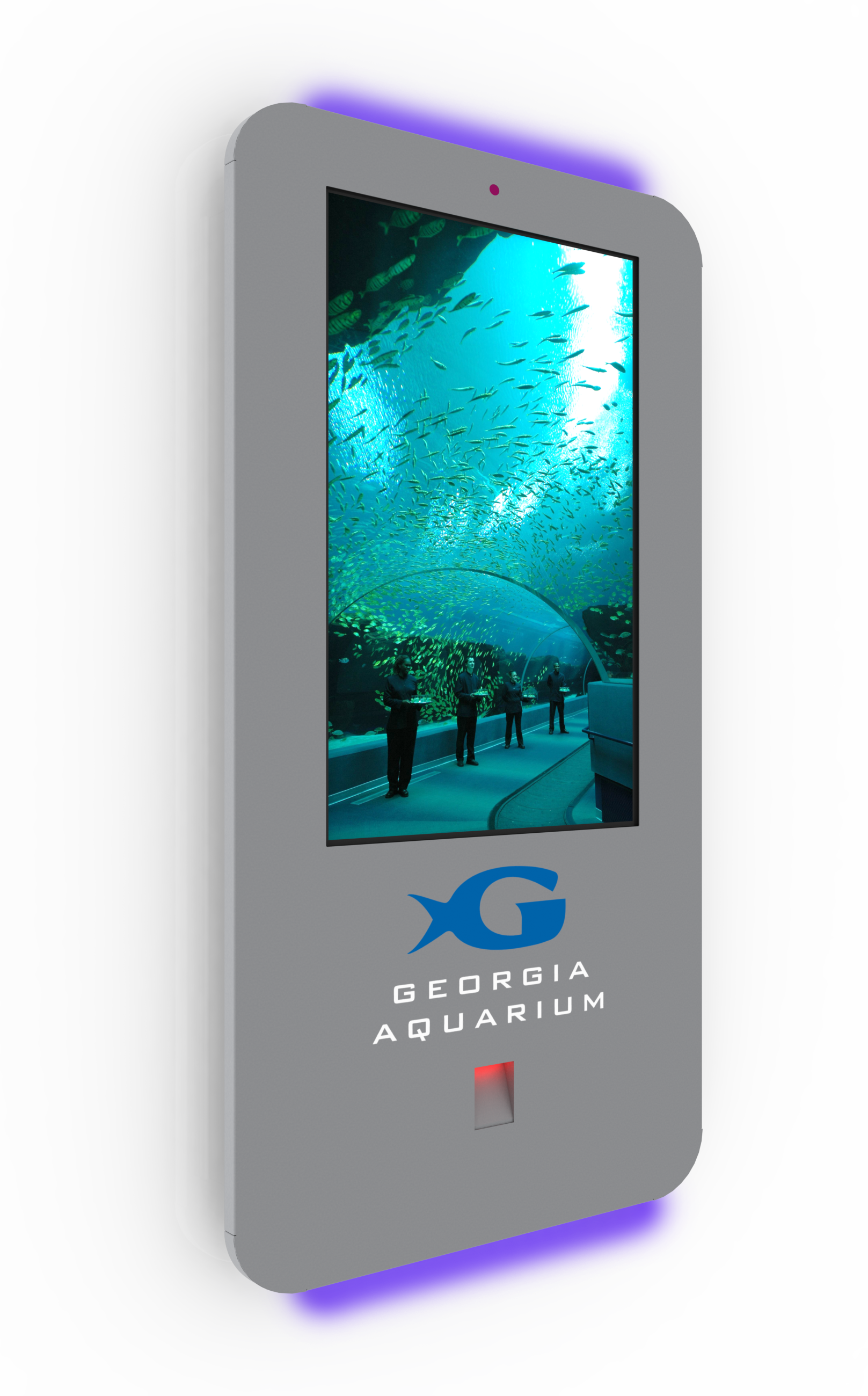 Kiosk example for Georgia Aquarium