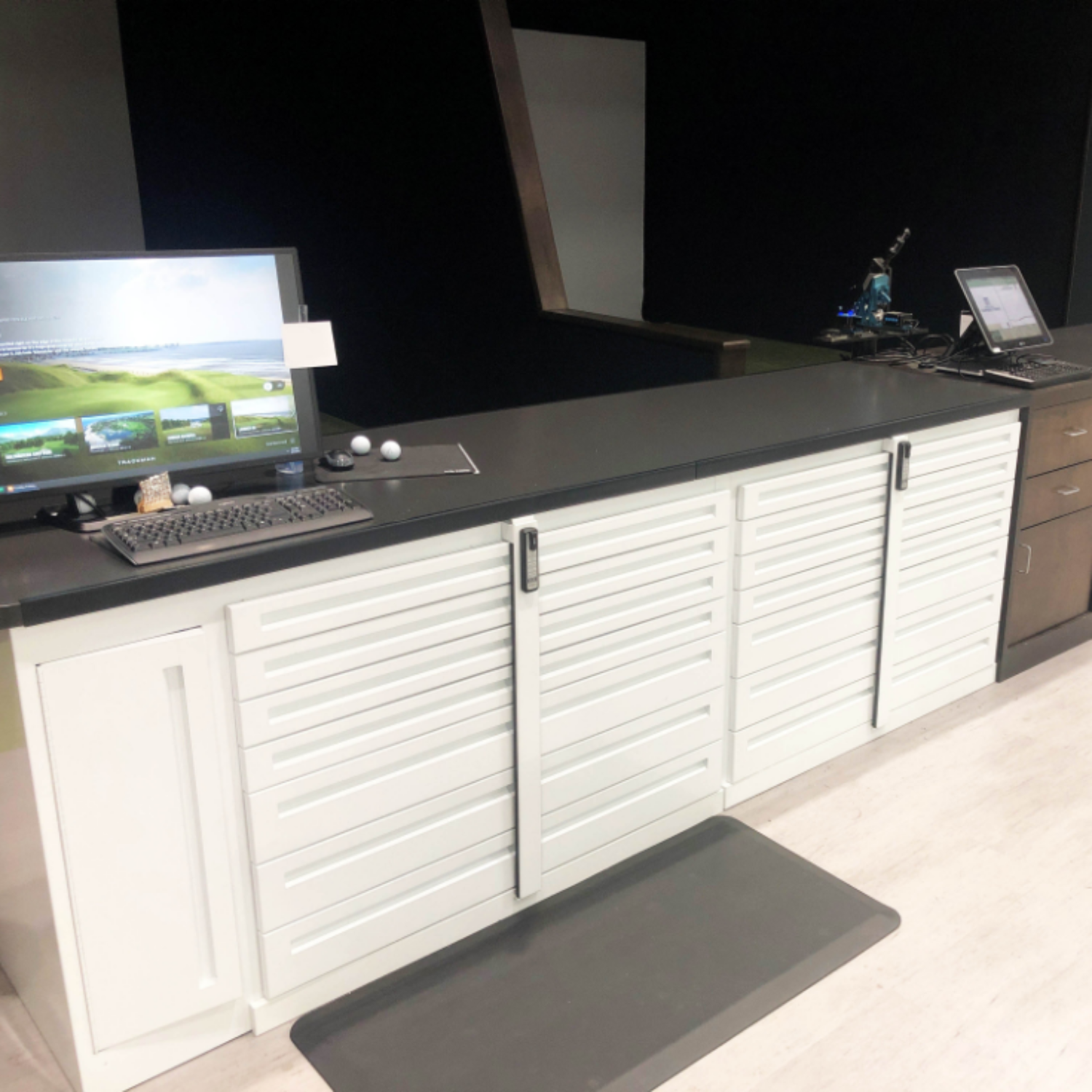 The counter in the PGA store