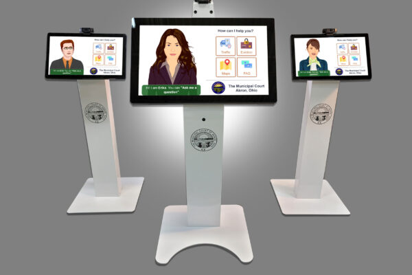 Self-Service Avatar Kiosks For Government Facilities